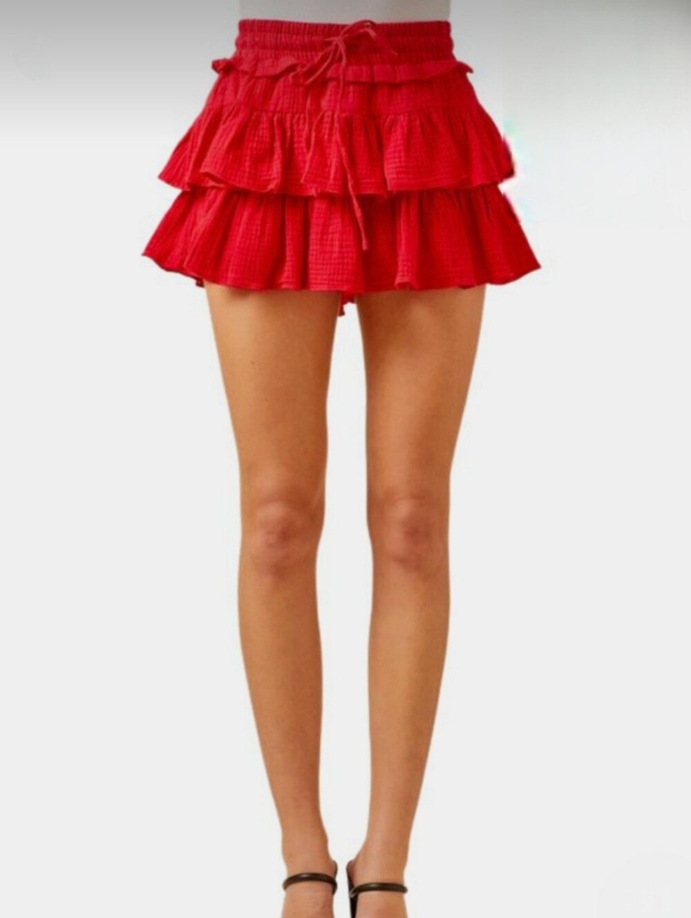 Day + Moon Lily Ruffle Tiered Skort
